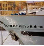 Stick and Tex - Immatriculation bateau - Nommage - Logos et marques - Saint-Cast-Le-Guildo