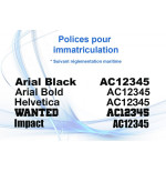Stick and Tex - Immatriculation bateau - Saint-Cast-Le-Guildo