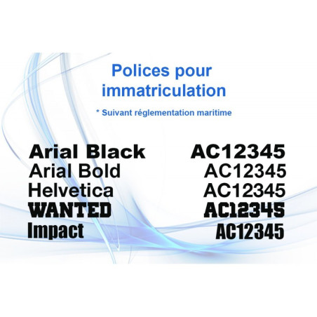 Stick and Tex - Immatriculation bateau - Saint-Cast-Le-Guildo