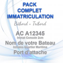 PACK COMPLET IMMAT