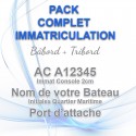 Pack complet immatriculation