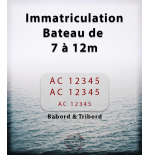 Stick and Tex - Immatriculation bateau - Saint-Cast-Le-Guildo