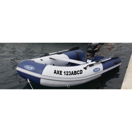 Stick and Tex - Immatriculation annexe bateau - Saint-Cast-Le-Guildo